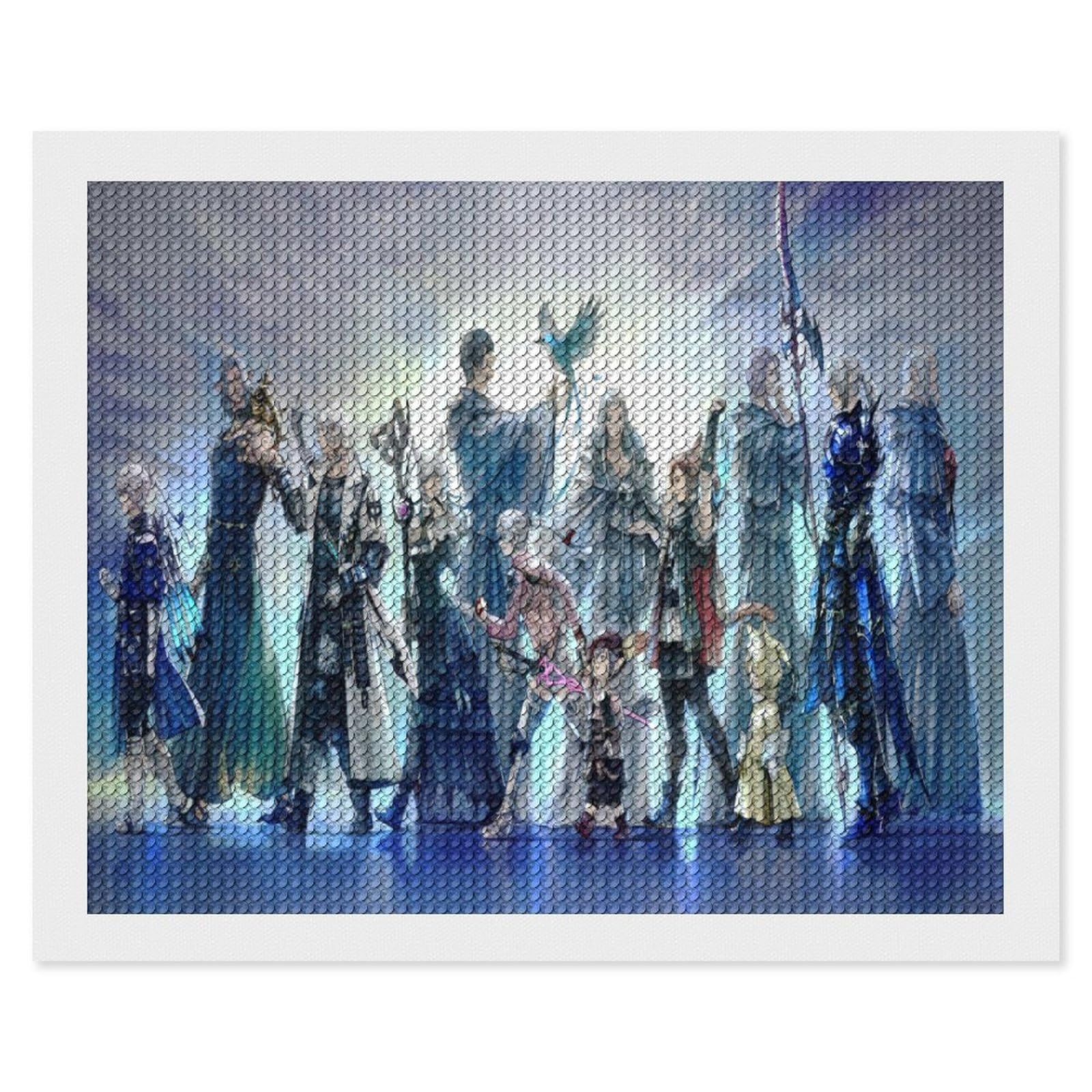 Amazon | ファイナルファンタジー アニメ ダイヤモンドの絵画